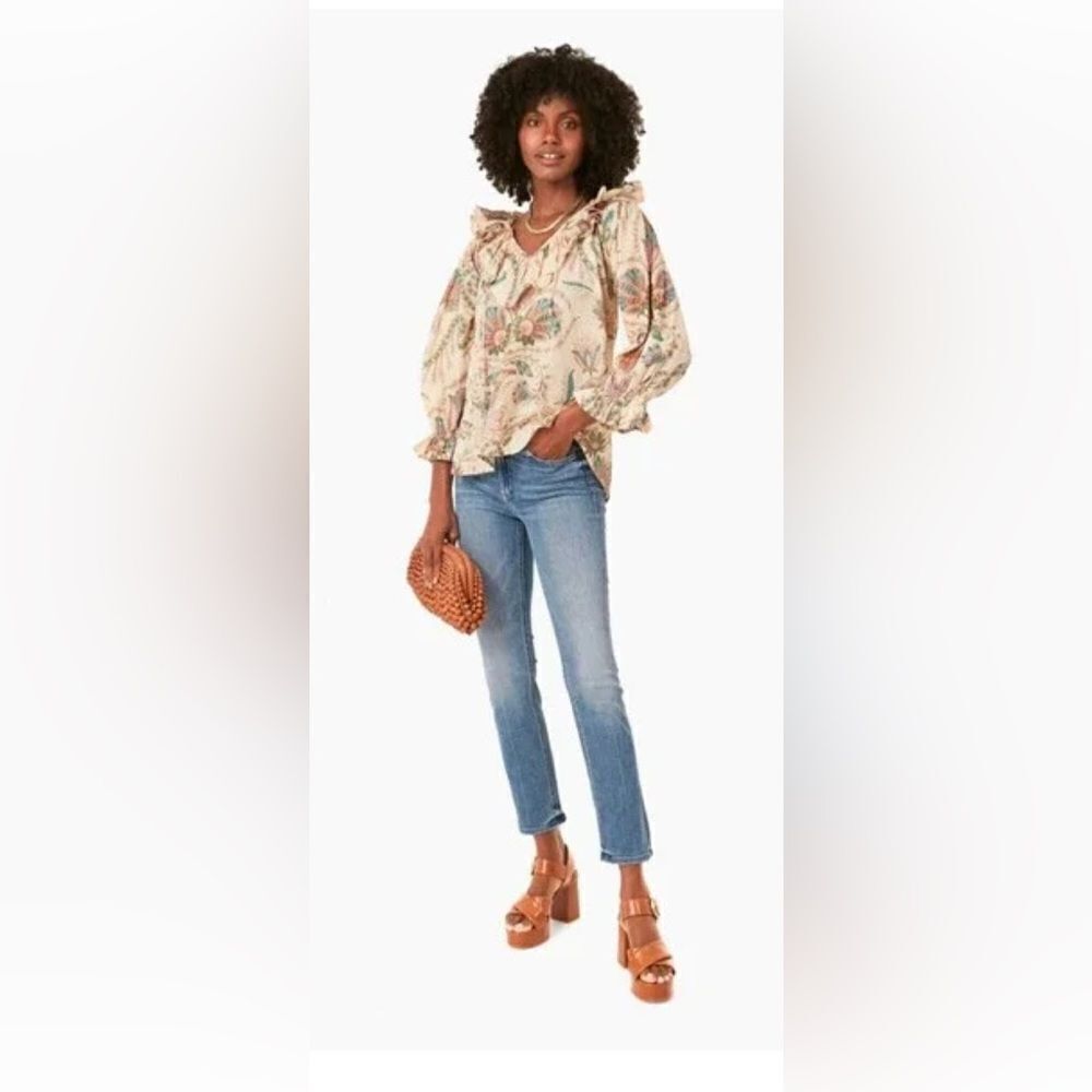 Tuckernuck’s Mille Versailles May Top Blouse, size M - Picture 10 of 10